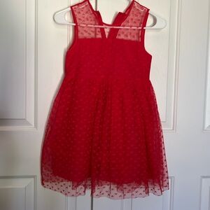 3/$15‼️ SHEIN Red Heart Dress Sz 6/7